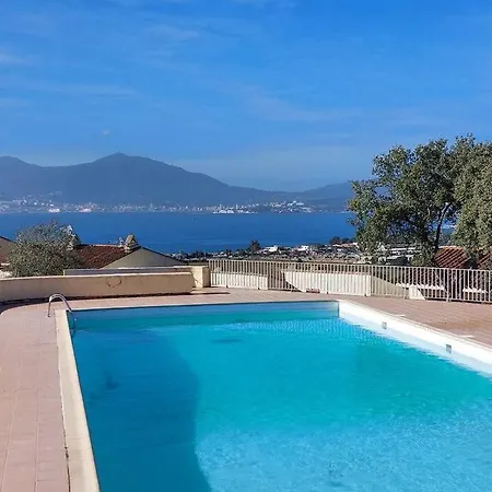 T3 Climatise Vue Piscine Tennis Grosseto-Prugna