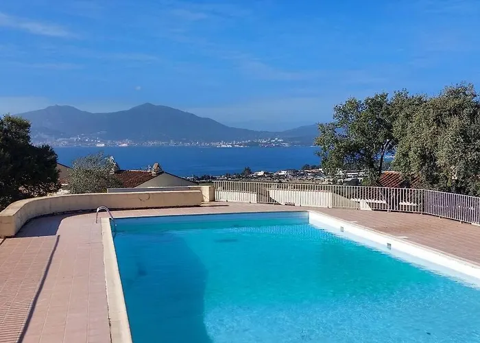 T3 Climatise Vue Piscine Tennis Grosseto-Prugna